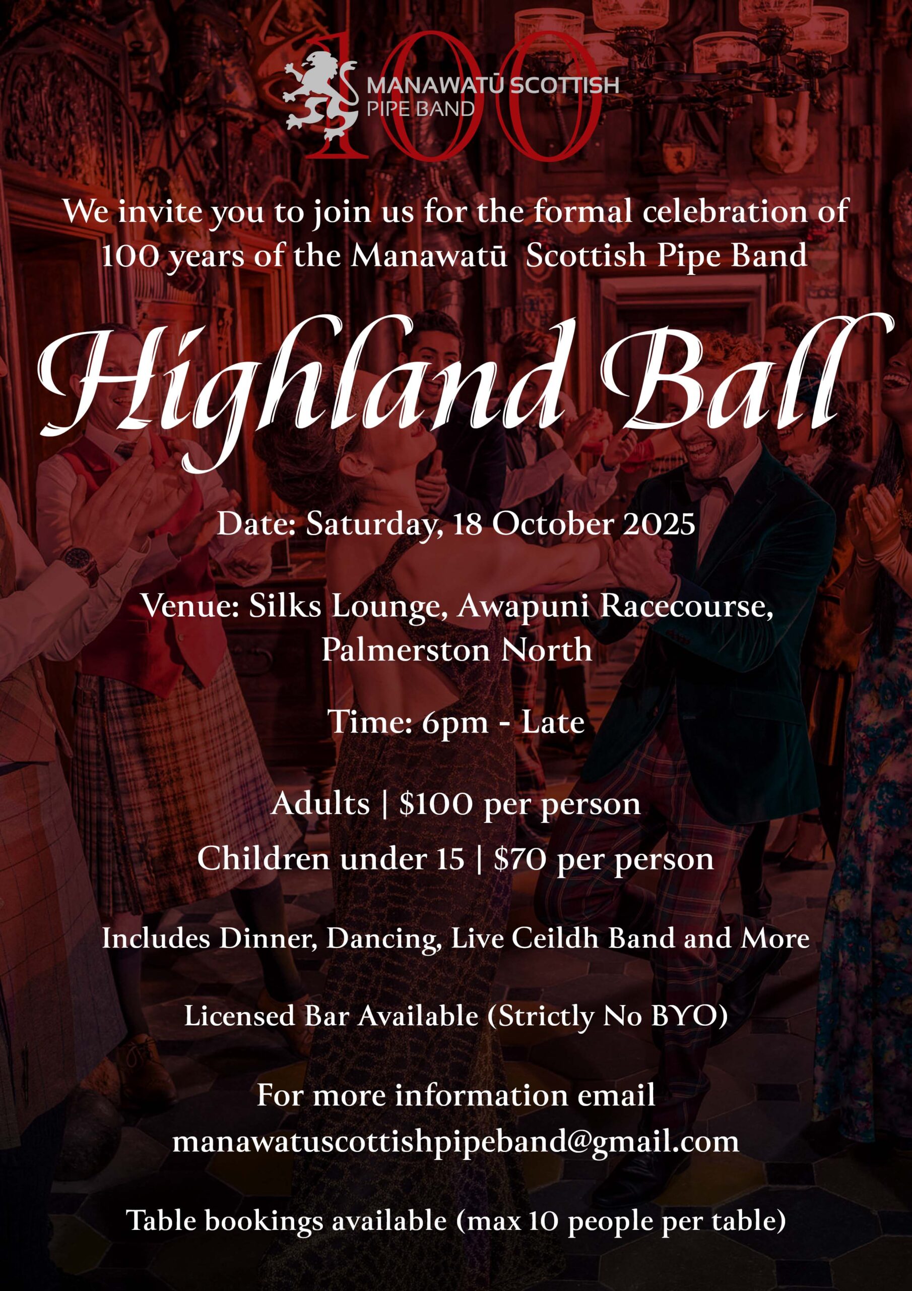 Highland Ball – 100-Year Celebration